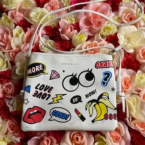 Cartoon Graffiti Crossbody Bag